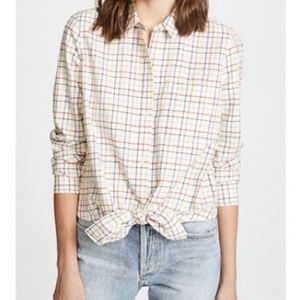 Madewell Tie-Front Shirt
